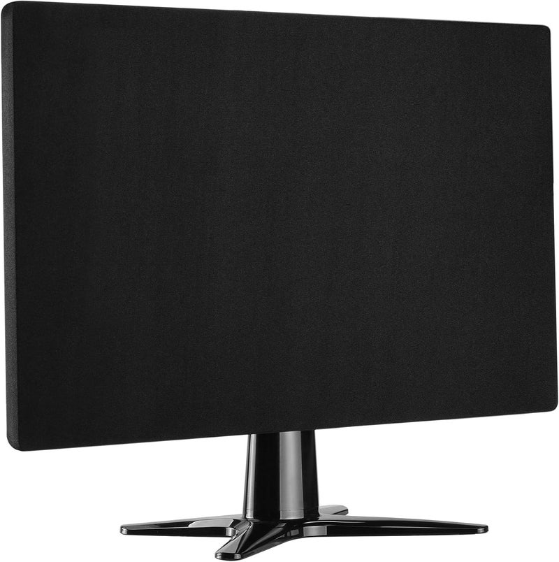DOBOLAN Flexible soft cloth computer dust cover for 24/25/26/27 inch computer monitors and most brands of in-room flat screen TVS (24 to 27 inch) - Image 1